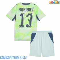 Camisa de time de futebol Suíça Ricardo Rodriguez #13 Replicas 2º Equipamento Infantil Mundo 2026 Manga Curta (+ Calças curtas)